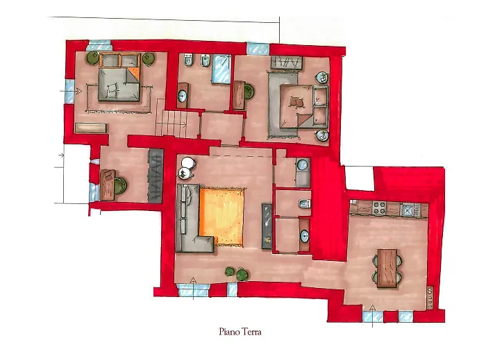 Leonardo 아파트 산지미냐노